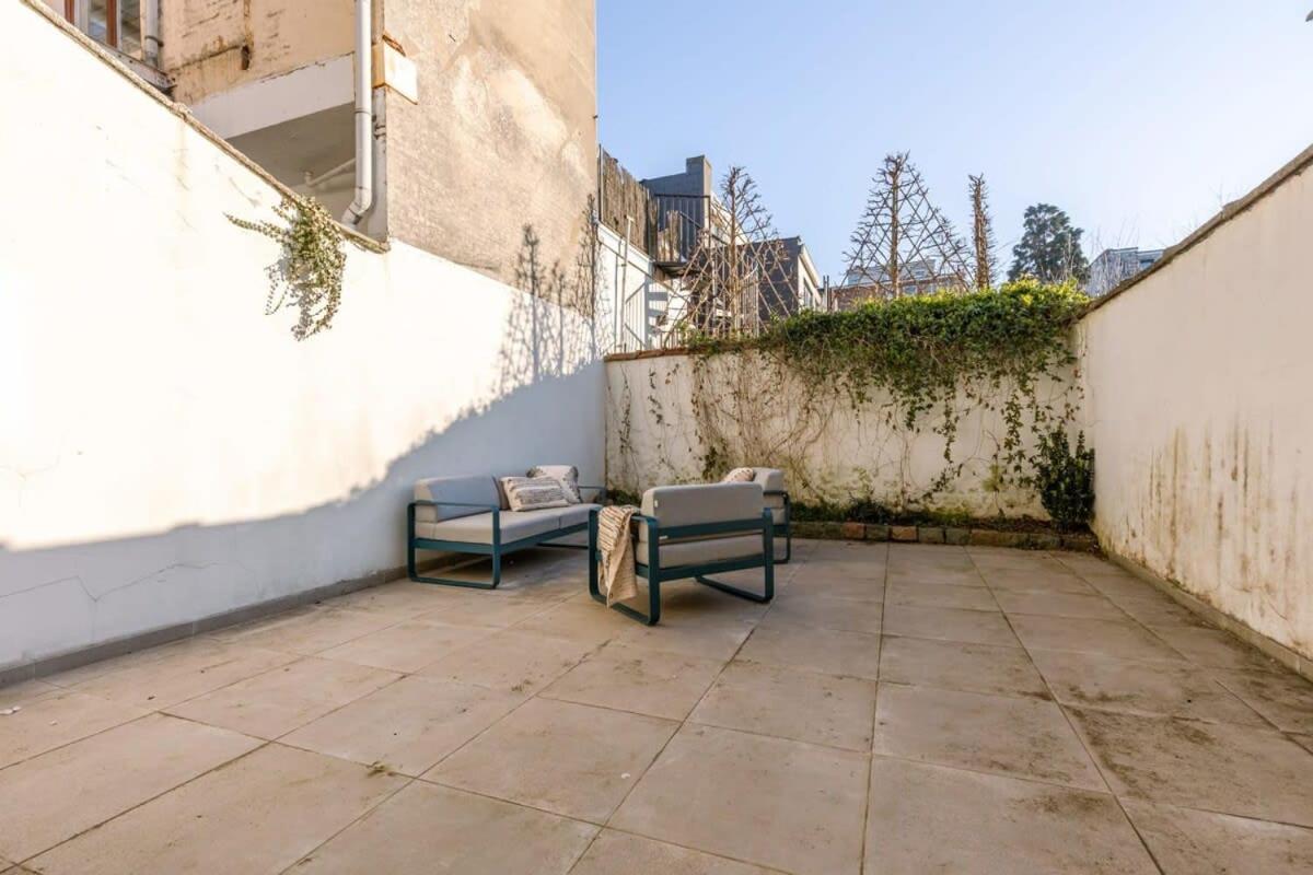 House With Large And Sunny Terrace Villa Antwerpen Eksteriør billede